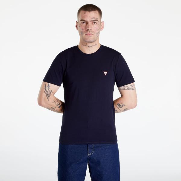 GUESS Cn Short Sleeve Core T-Shirt Navy