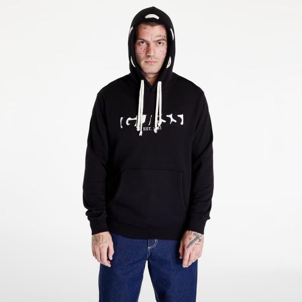 GUESS Zadok Fleece Hoodie Black