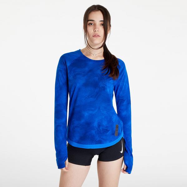 Under Armour Run Anywhere Streaker LS Versa Blue/ Reflective