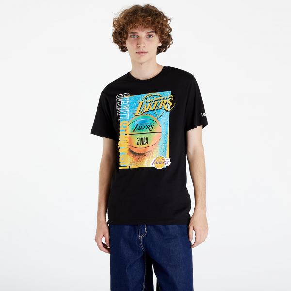 New Era NBA Hoop Tee Los Angeles Lakers Black/ True Purple