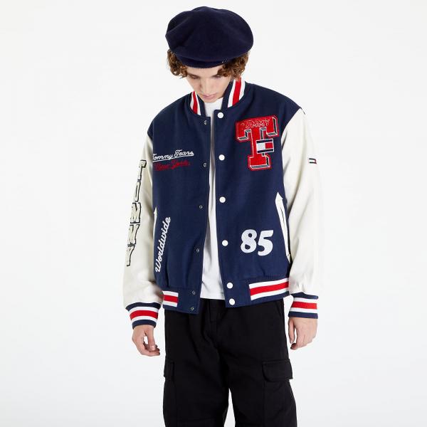 Tommy Jeans Collegiate Letterman Jacket Blue