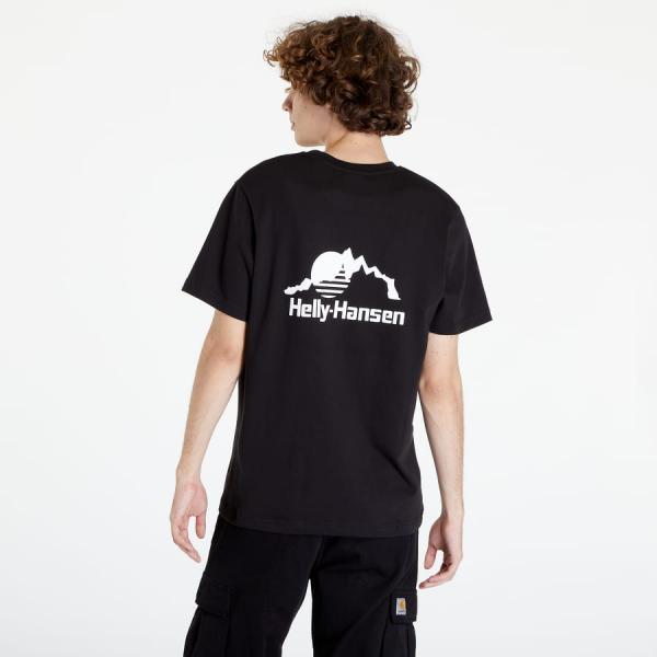 Tričko s krátkým rukávem Helly Hansen Patch T-Shirt Black