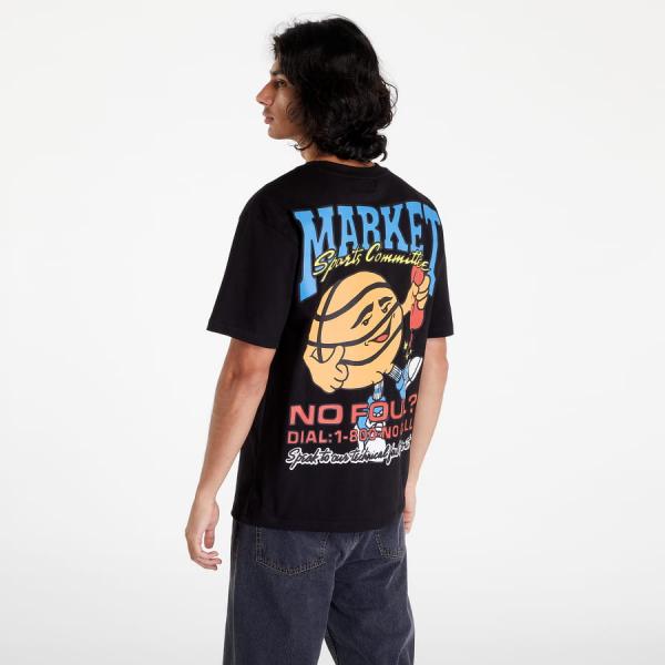 Market Sports Committee T-Shirt Černé