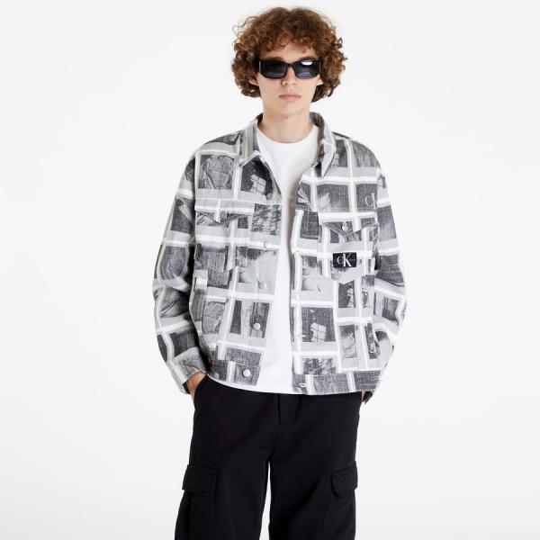 CALVIN KLEIN JEANS Genderless Denim Jacket Grey