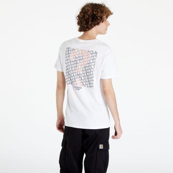 GUESS Ermes Cn Ss Tee White