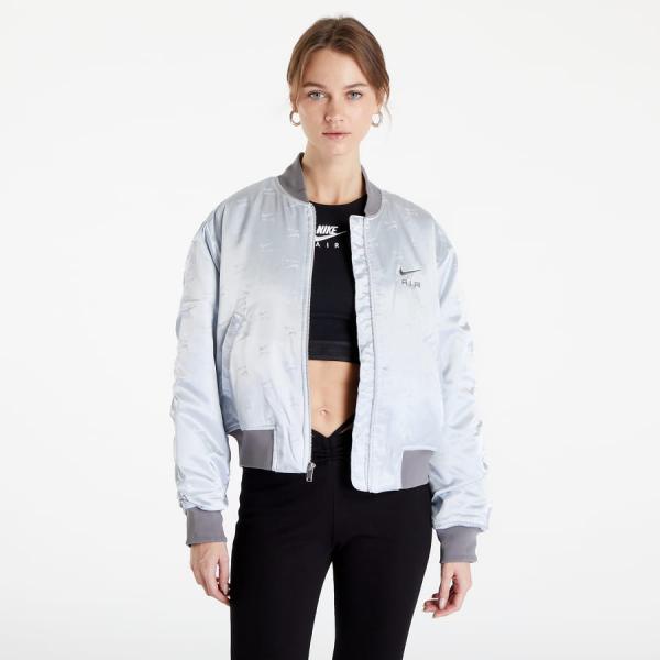 Dámský bomber Nike Air Bomber Jacket Silver