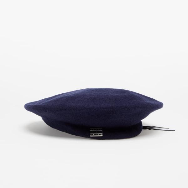 Klobouk TOMMY JEANS Item Beret Modrý