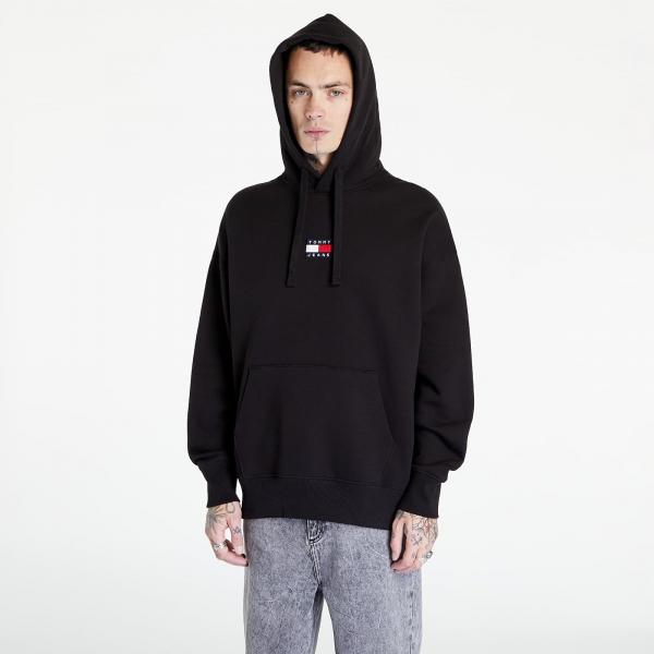 Tommy Jeans Tommy Badge Hoodie Black