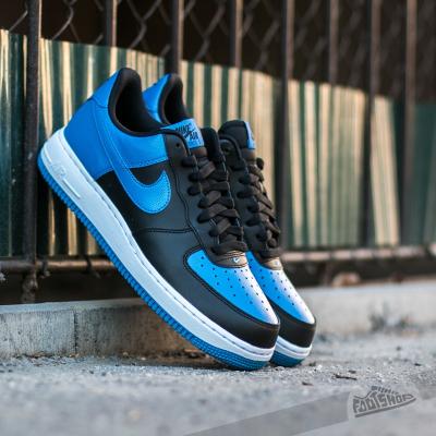 Nike Air Force 1 Black/ Star Blue-White