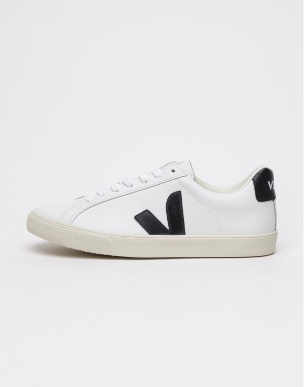Veja Esplar Logo Extra White Black 42