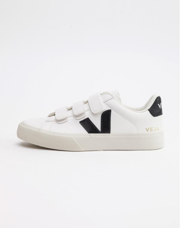 Veja Recife Logo Extra White Black 36
