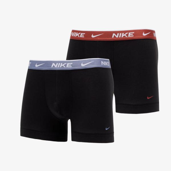 Nike Everyday Cotton Stretch Trunk Černé