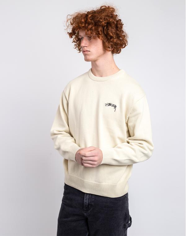 Stüssy Care Label Sweater natural M