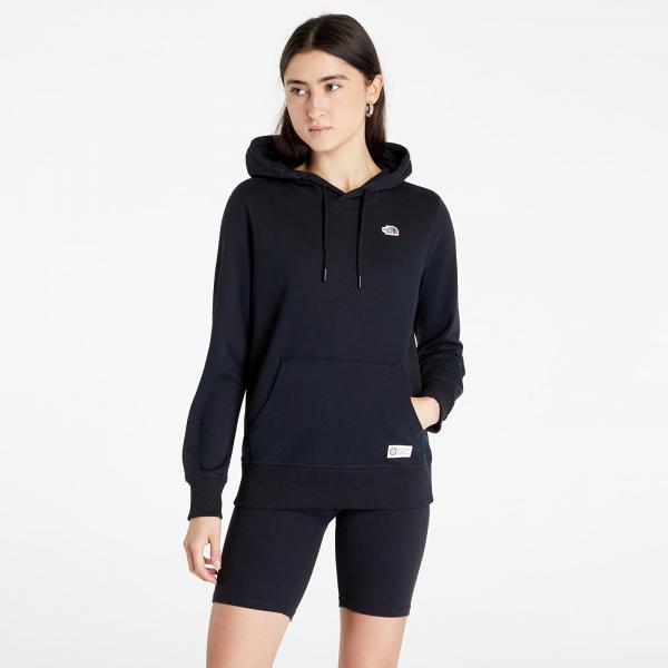 The North Face W Heritage Recycled Hoodie Tnf Black