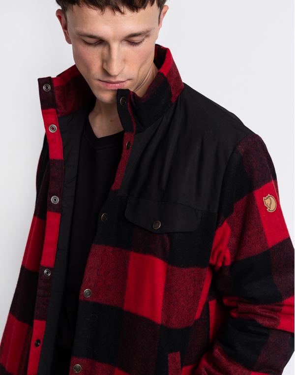 Fjällräven Canada Re-Wool Padded Jacket M 320 Red M