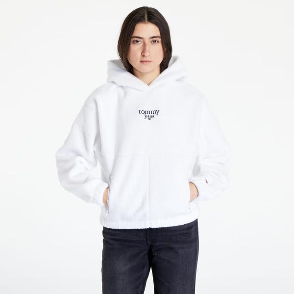 Dámská mikina TOMMY JEANS Reg Essential Lo White