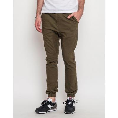 Kalhoty Zanerobe Sureshot Jogger Military Green