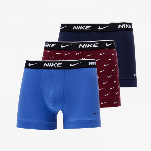 Nike Trunk 3-Pack Beetroot Swoosh/ Comet Blue/ Obsidian