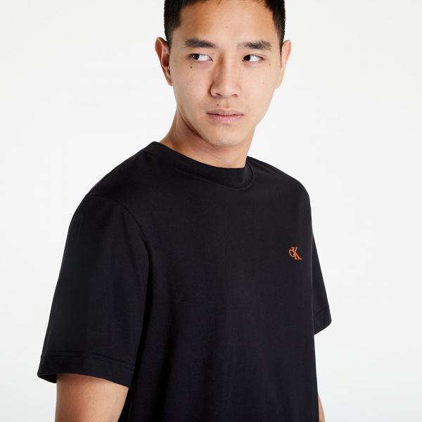 Calvin Klein Jeans Logo Tape Tee Black