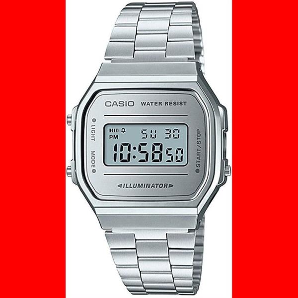 Hodinky Casio A 168WEM-7EF Silver