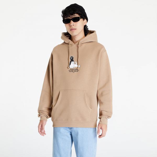 RIPNDIP Keep The Cats In Hoodie Sandstone