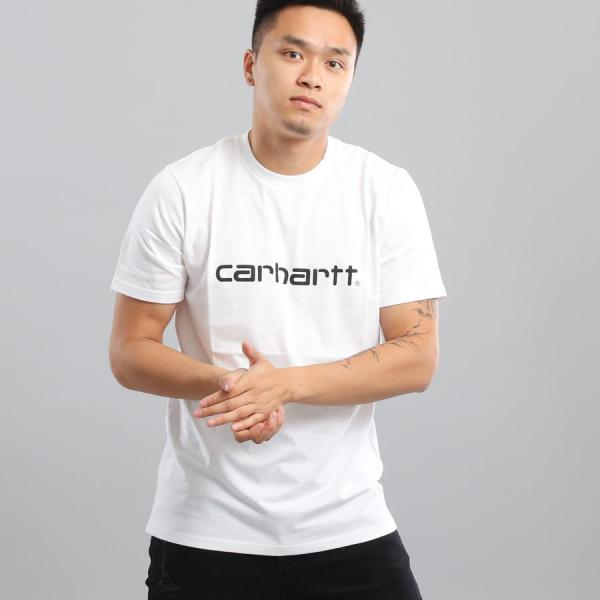 Tričko s krátkým rukávem Carhartt WIP SS Script T-Shirt White