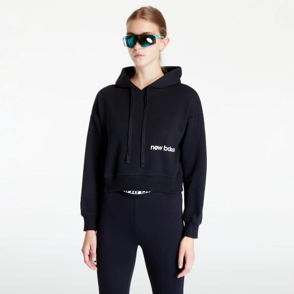 Mikina New Balance Essentials Hoodie Black