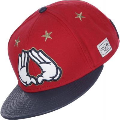 Cayler & Sons WL Stay True Cap Red/ Deep Navy/ Gold