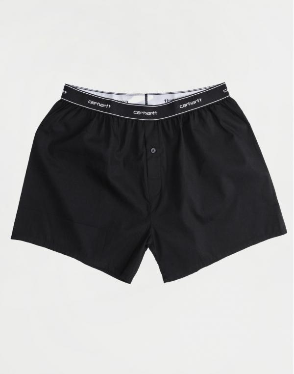 Carhartt WIP Cotton Script Boxers Black S