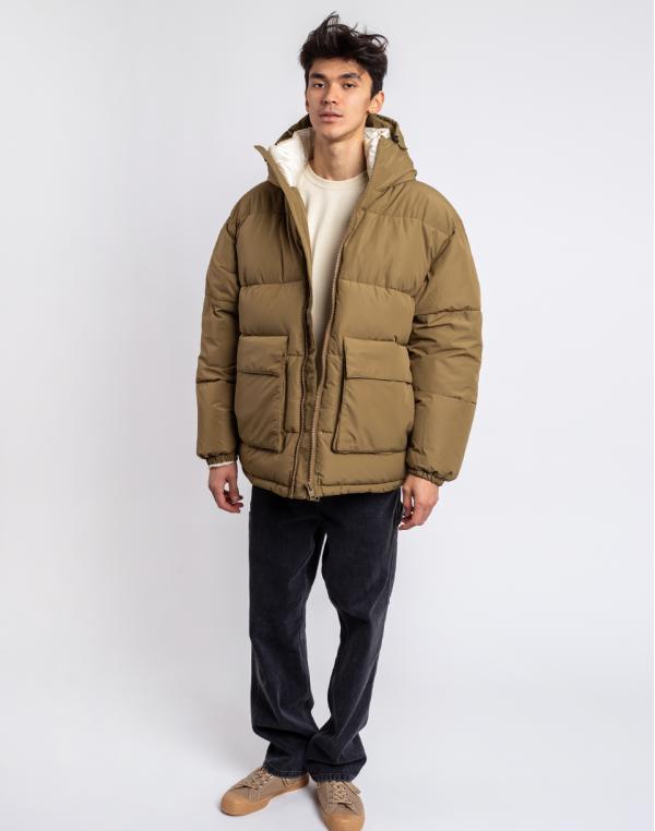Embassy of Bricks and Logs Rawdon Puffer Jacket Wood M