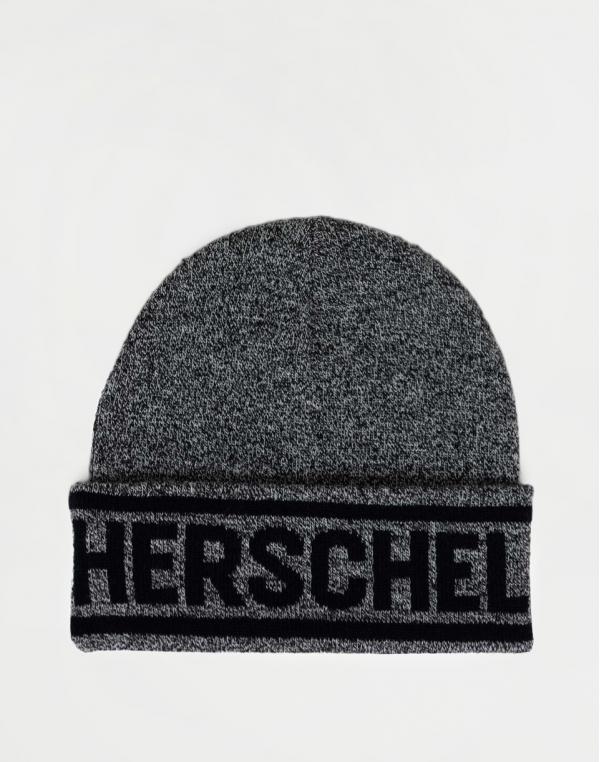 Herschel Supply Elmer Logo Heather Black/Black