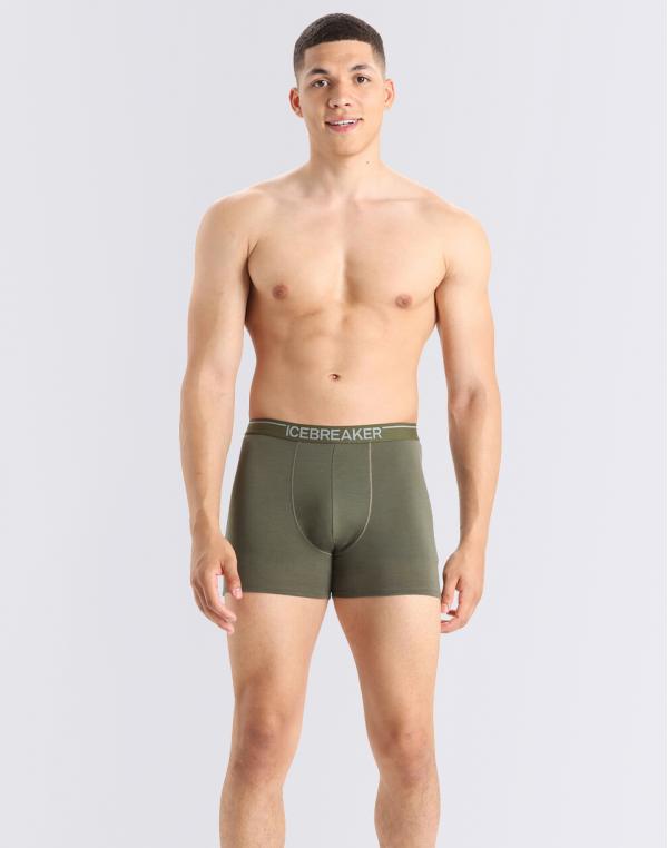 Icebreaker M Anatomica Boxers LODEN S