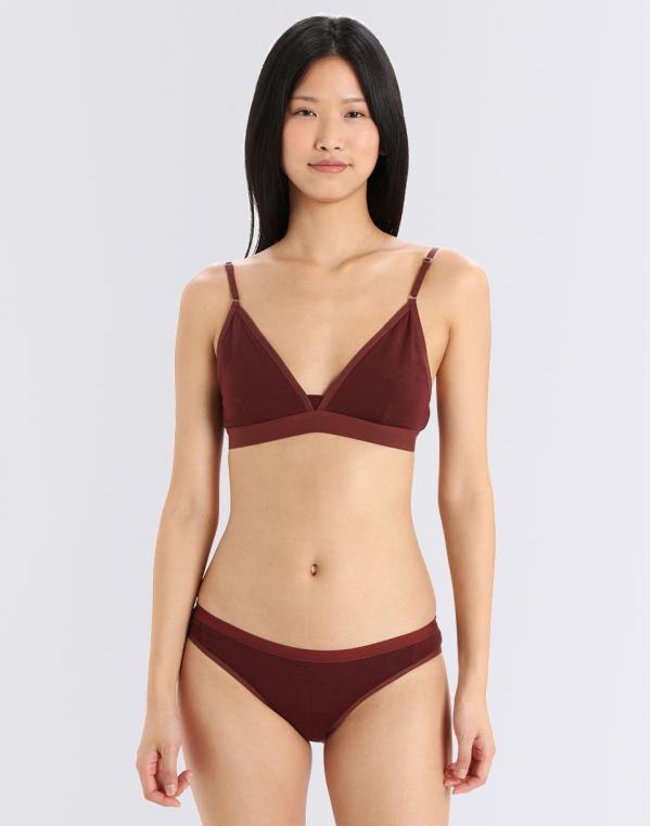 Icebreaker W Siren Bra Espresso M