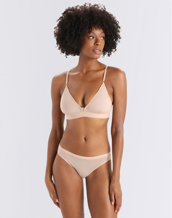 Icebreaker W Siren Bra Praline XS
