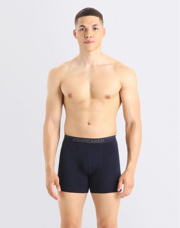 Icebreaker M Anatomica Boxers Midnight Navy S