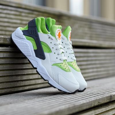 Nike Air Huarache Action Green/ Vivid Orange-Phantom-White