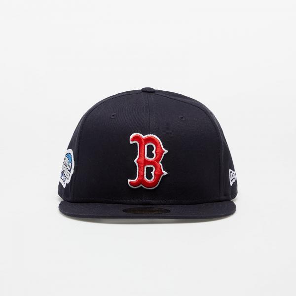 New Era Boston Red Sox Side Patch 59FIFTY Fitted Cap Navy