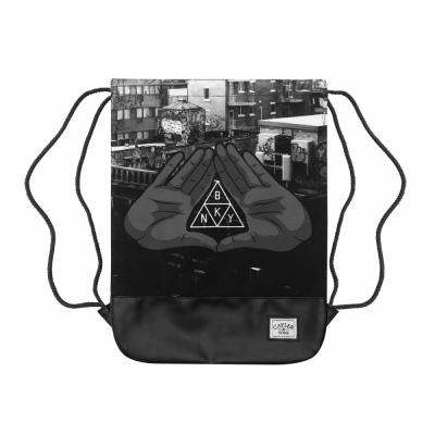 Cayler & Sons WL BKNY Gym Bag Black/ White