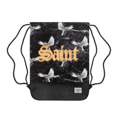 Cayler & Sons WL Saint Gym Bag Black/ White/ Gold