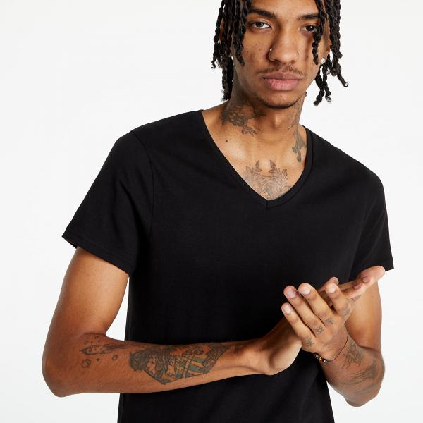 FILA Man Undershirt V-Neck Black