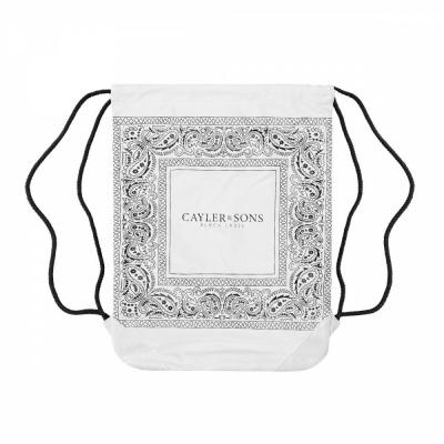 Cayler & Sons BL Paiz Gym Bag White/ Black