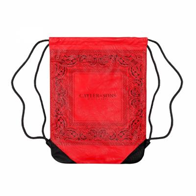 Cayler & Sons BL Paiz Gym Bag Red/ Black
