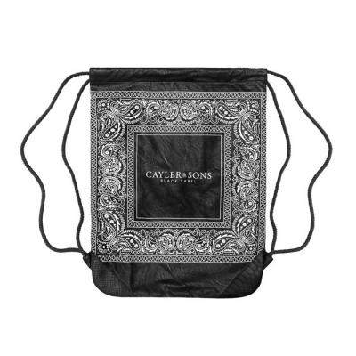 Cayler & Sons BL Paiz Gym Bag Black/ White