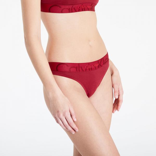 Calvin Klein Monolith Cotton Thong Red Carpet