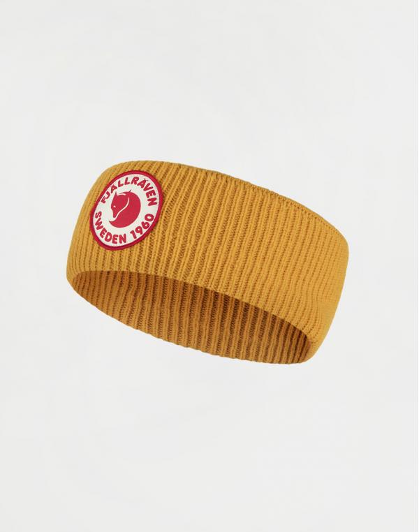 Fjällräven 1960 Logo Headband 161 Mustard Yellow