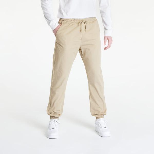 Kalhoty Urban Classics Basic Jogg Pants Beige XL