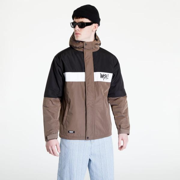 Pánská zimní bunda Mass DNM Jacket Grenoble Černá/ Hnědá