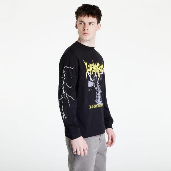 Tričko Wasted Paris Longsleeve Redemption Black M