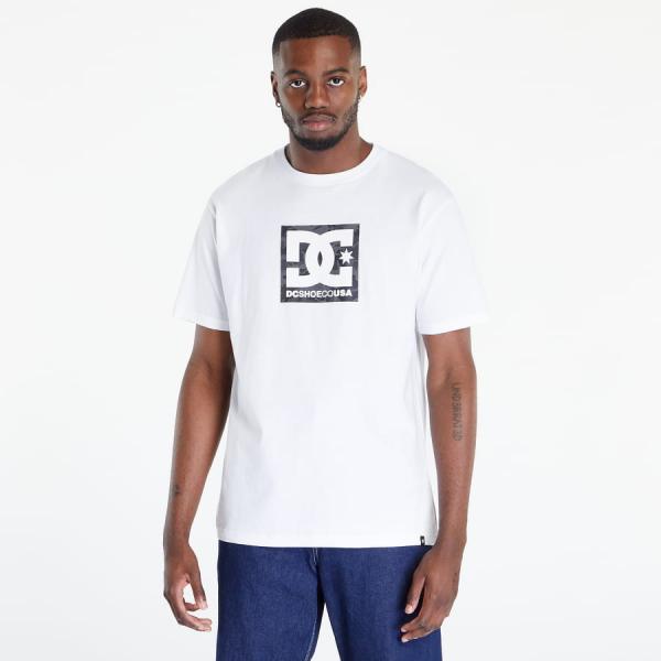 Tričko s krátkým rukávem DC Dcsqrstrfillhss M Tees Bílé
