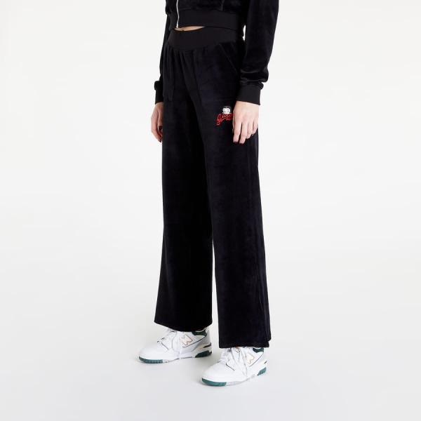 Tepláky GUESS Betty Boop Velour Pants Black L